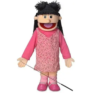 Susie, Girl Puppet, Peach Skin (25")