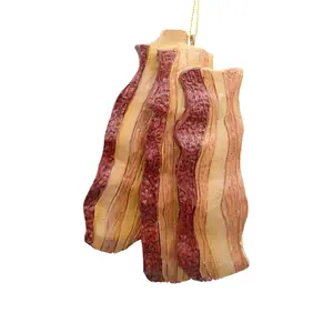 Bacon Food Christmas Tree Ornament