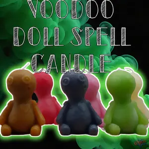 Voodoo Doll Spell Candle | All Colors Voodoo Doll Spell Candle | All Colors