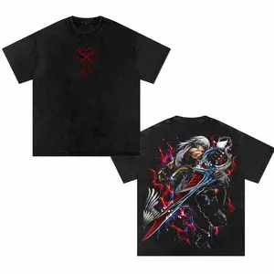 Riku Kingdom Hearts Vintage  Anime Tee, Way to the Dawn Keyblade Graphic Shirt, Dark Hero Streetwear, Heavyweight Cotton Gaming Fan Gift Z