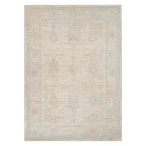 Amber Design Beige Area Rug
