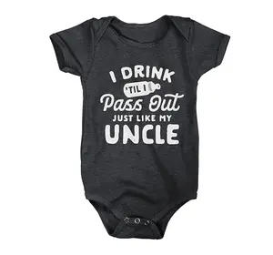 Newborn Onesies I Drink Til I Pass Out , Cute Baby Onesie, Baby Shower Gift, Grandparent Baby Announcement Onesie, Baby Clothes, Coming Home Cute Outfit, Funny Baby Onesie BodySuit or Toddler T-Shirt, Gift for kids, Gift for new moms cute baby