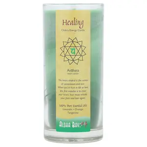 Aloha Bay Chakra Energy Candle, Healing, Lavandin, Orange, Tangerine, 11 oz