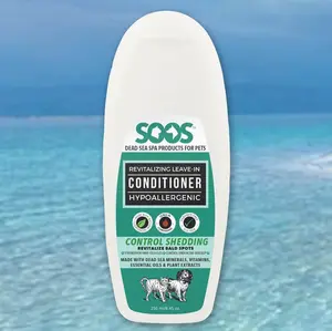 Soos PP108 Revitalizing Leave-In Dead Sea Pet Conditioner, Animal Safe Shampoos Compatible - 220 ml