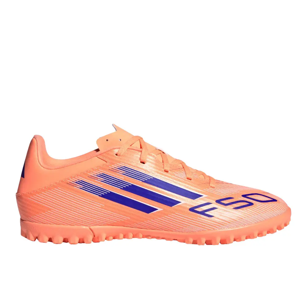 adidas Mens F50 Club Turf Soccer Cleats - Orange adidas Mens F50 Club Turf Soccer Cleats - Orange