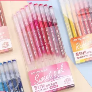 Morandi Color Neutral Pen Set, Waterproof Quick-Dry Pens, Fine Tip Colored Pens for Students & Artists, Ideal for Drawing & Writing