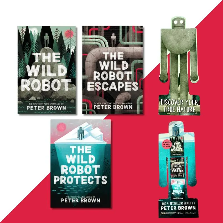 The Wild Robot Gift Set by Peter Brown