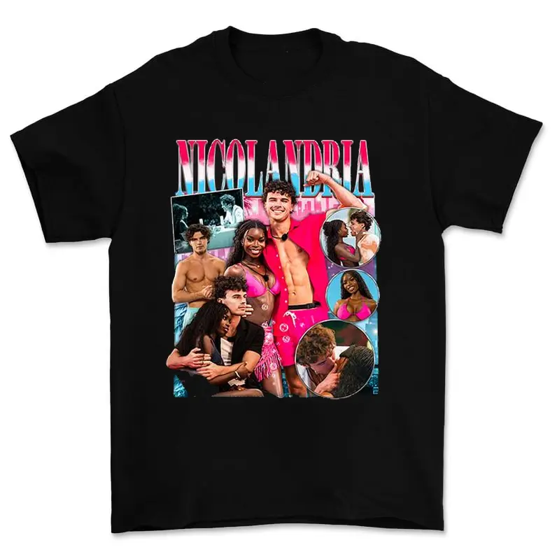 Nicolandria Shirt Love lsland Unisex Cotton Gift For Fan