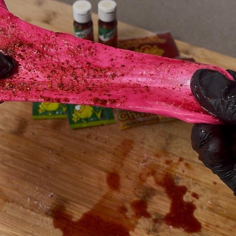 Turron Pack – 4oz Mexican Pink Candy (Vacuum Sealed) with Chamoy, Limon 7 & Tajín – Sweet & Tangy Traditional Snack Kit