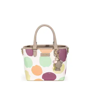 David Jones Colorful Polka Dot Handbag