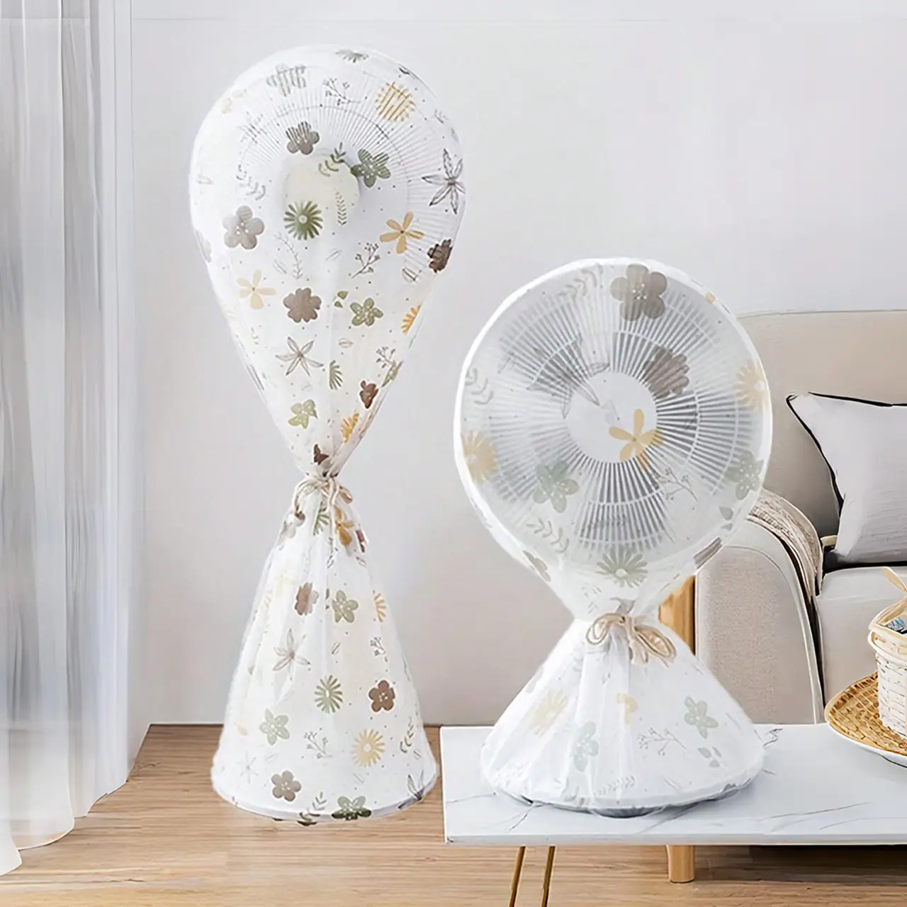 Fan Safety Cover, Anti-Collision Net, Dustproof Design Household Dust Cover Waterproof Reusable Fan Protector, Easy to Wear and Remove, Suitable for Home Office Travel, Durable Cover