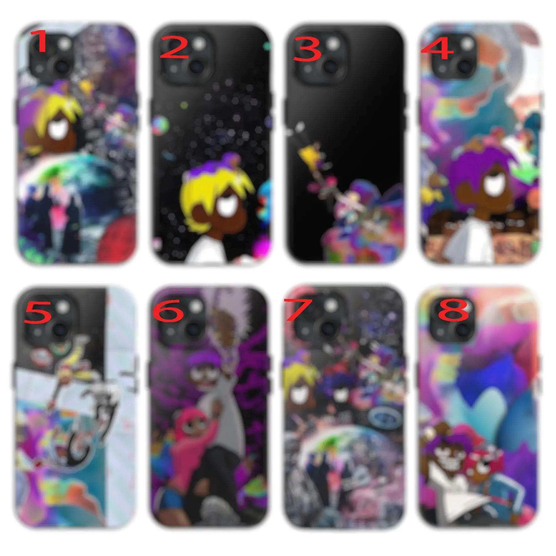 Liil Uzi V3rtt Rapper Phone Case, Case for Iphone 17, 17 Promax, 16 15 14 13, Samsung Googl3 Pixel Y
