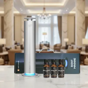 Valued Diffuser Collection Scent Diffuser - Silver Smart Aroma Diffuser with Aroma Oil 60ml 5 Stars Reviews