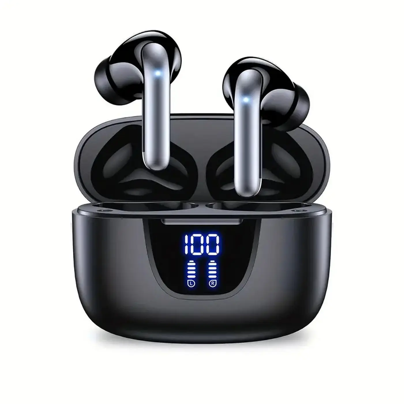 2024 Wireless Earphone, Wireless 5.3 Headphones, 13MM Horn, Long Time Playtime, Type-C Fast Charging Case, Stereo Wireless In-Ear Headphones For IPhone And Android In-Ear Headphones, Gaming Business Sports Headset Ear Microphone