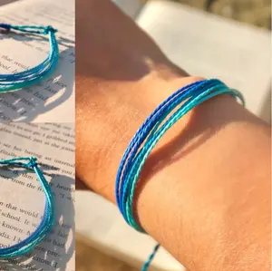 Neptune Wax String Bracelet