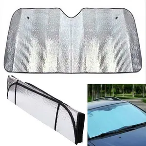 Dazone Car Front Window Sun Shade Visor Cover Foldable Windshield Sunshade UV Protector 55.1" x 27.5"