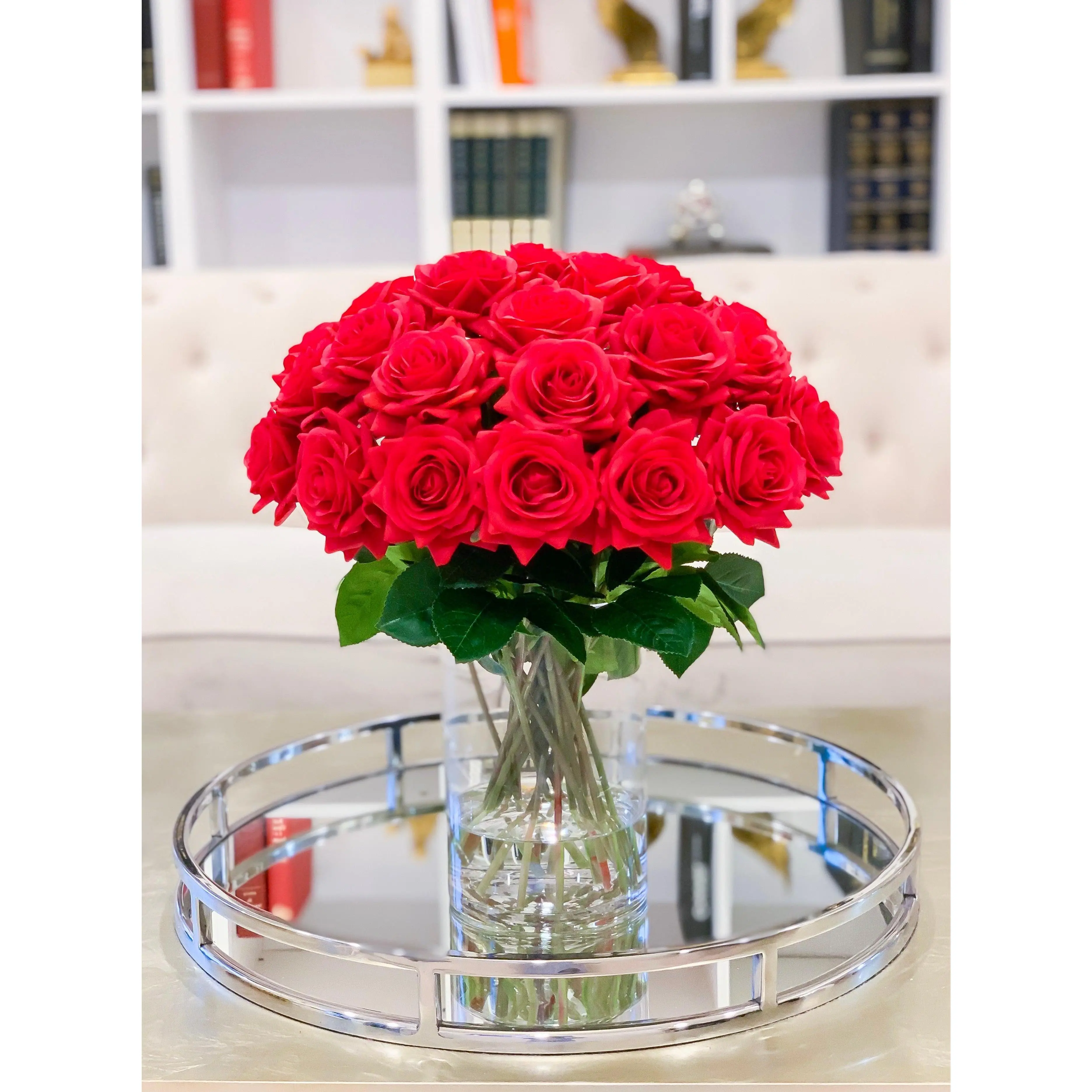 Real Touch Rose Large Tall Arrangement