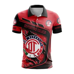 LIGA MX Deportivo Toluca ST2402: Get the Trendy Special Polo Design for Ultimate Style & Support!