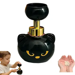 Cute Cat Paw Foam Soap Dispenser, Kitten-Shaped Foam Pump Bottle, Reusable Paw Print Shaped Foaming Soap Dispenser, Soap Container