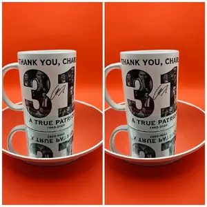 Charlie Coffee Mug - 31 A True Patriot  Signature Design White Ceramic Cup