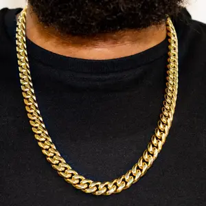 24" Gold Cuban Link - 12mm