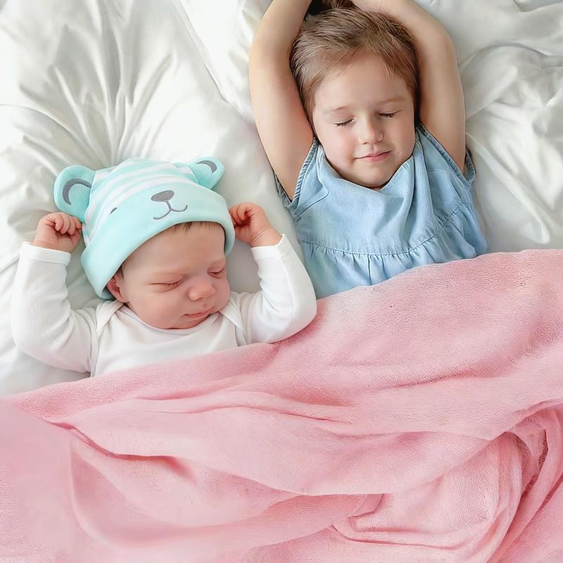 Lifelike Reborn Baby Dolls Girl Vinyl Full Body 18 inch Realistic Newborn Baby Girl Doll Real Life Baby Doll Anatomically Correct Girl for Xmas Gifts