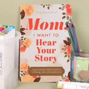 1 PC Mom I Want To Hear Your Life Journey: Mother Story Guided Journal and Memory Keepsake Book With Prompts To Share Memories, Love and Legacy Thanksgiving Day Birthday Mother's Day Gift Travel Diary Notebook