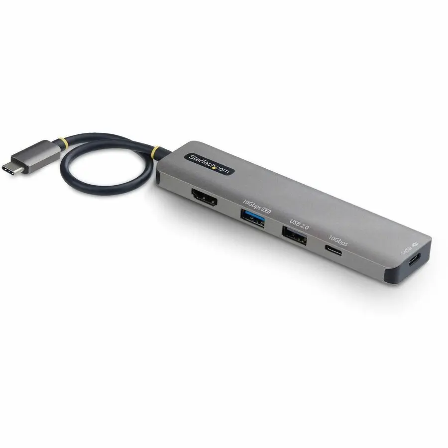 StarTech USB-C to HDMI Multiport Adapter with 140W PD Charging 4K 60Hz HDMI 2-Port USB 10Gbps Hub 1x USB 2.0 Port Type-C Mini Dock 164BUSBCMULTIPORT