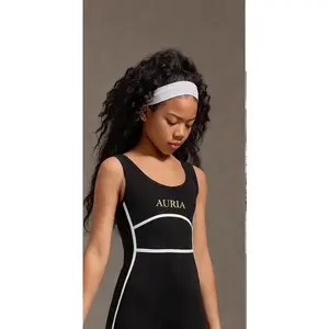 AURIA Active Luxe Flare Jumpsuit