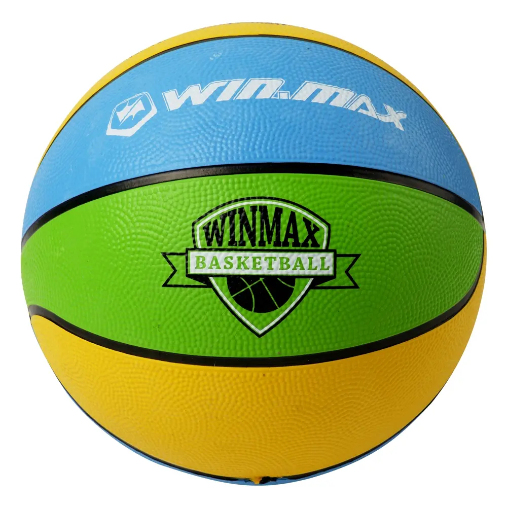 3 Size Children Rubber Basketball, Soft Ball Design, Primary School Kindergarten Training Ball, Indoor Outdoor Game Practice Durable Sports Equipment