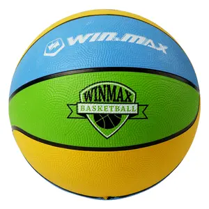 3 Size Children Rubber Basketball, Primary School Kindergarten Training Ball, Indoor Outdoor Game Practice Durable Sports Equipment