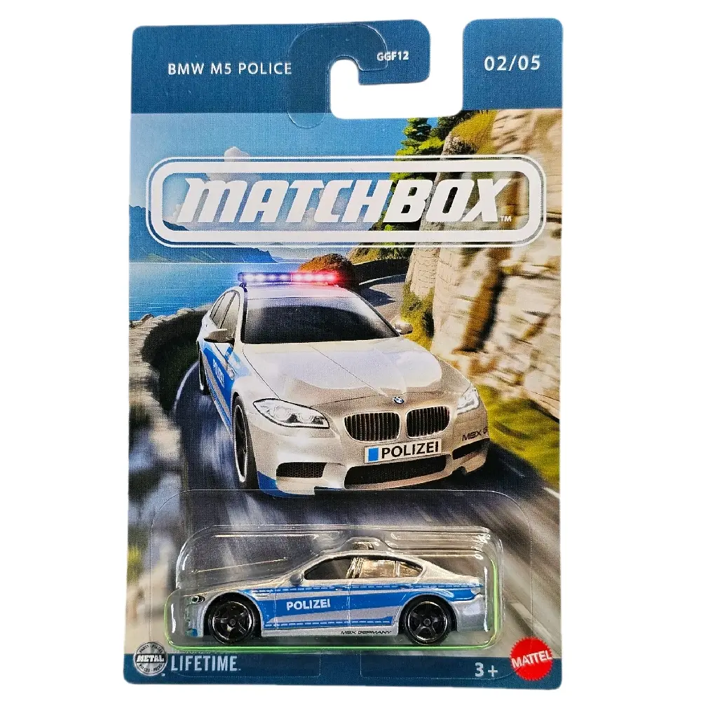 Matchbox BMW M5 Police (Polizei) - MBX Germany Series 02/05