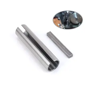 3mirrors Gas Engine Pulley Crank Shaft Sleeve Adapter Predator 9500 Inverter Generator Stainless Steel - 5/8" to 3/4" L=3" w/ 3/16 Key