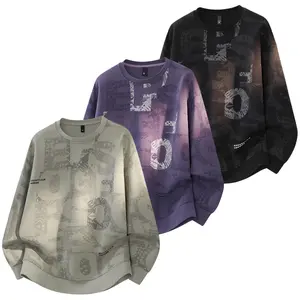 Stylish Men’s Printed Sweatshirt – Versatile Casual Top for Everyday Wear