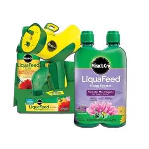 LiquaFeed 16 oz. All Purpose Plant Food Advance Starter Kit and 32 oz. Bloom Booster Flower Plant Food Refill Bundle