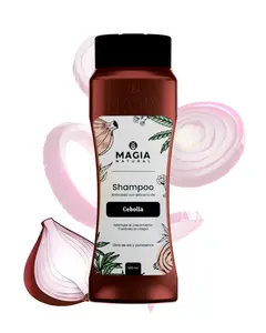 Magia Natural Shampoo de Cebolla 500ml - Hair Growth Anti Hair Loss Haircare Shampoo Thick dry anti dandruff hair loss Perfect   Color Care Shampoo