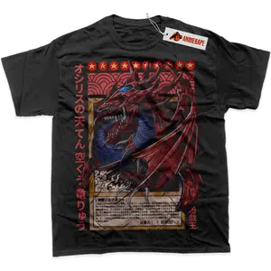 Yugioh Osiris T-shirt All Sizes, Anime Unisex Graphic Printed Cotton Tee Casual Top For Anime Lover, Classic Streetwear Outfits