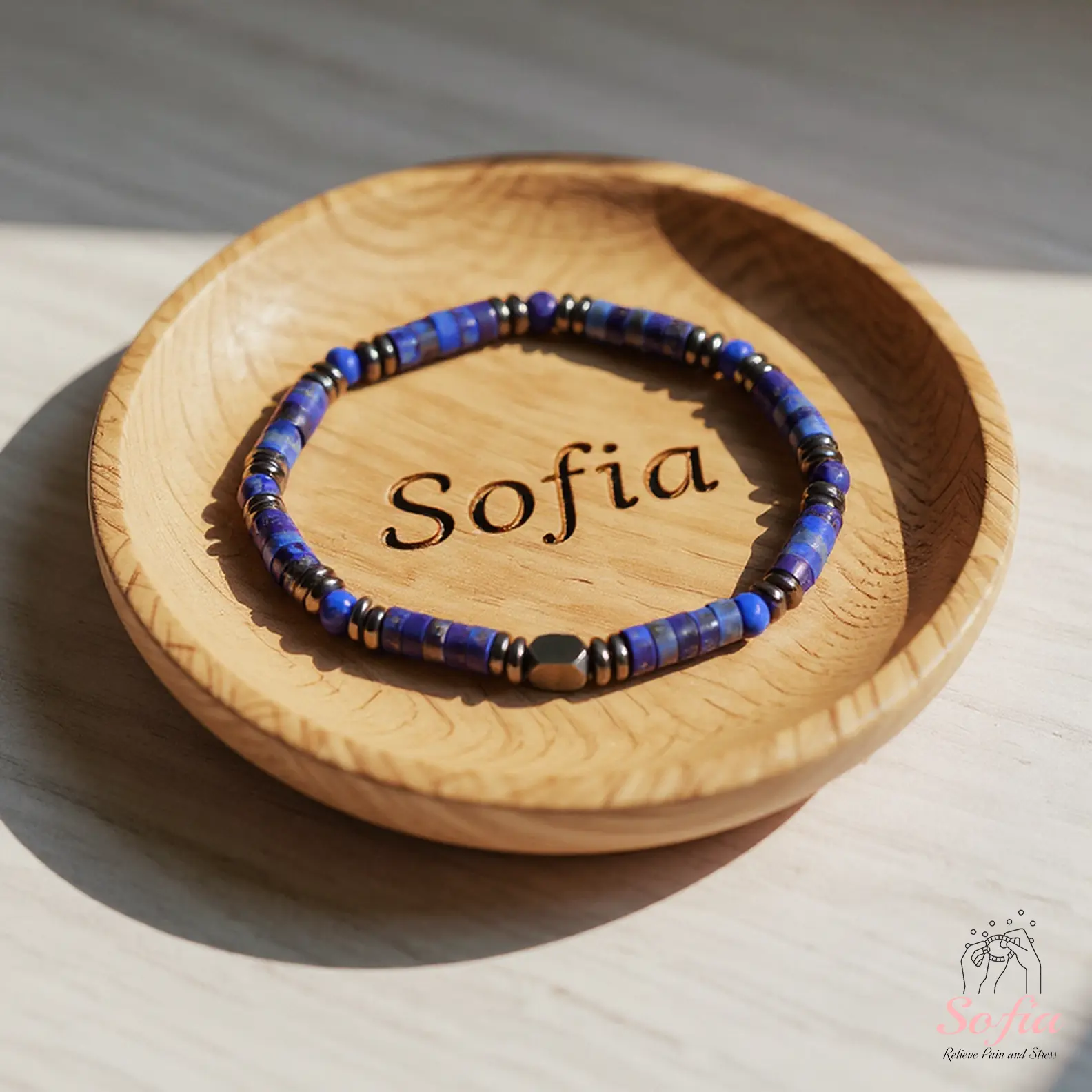Matching Bracelet Best Friend Bracelet Lapis Bracelet Tiger's Eye Bracelets Amethyst Beaded Bracelet Healing Bracelets Boho Style Back to School Gift.