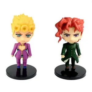 1 Pc Anime JOJO's Bizarre Adventure Golden Wind Action Figures Kujo Jotaro Narancia Ghirga Giorno Giovanna PVC Model Kid Toy