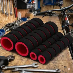 Non-Slip Ergonomic Bike Grips for Mountain and Road Bicycles, Shock-Absorbing, Durable, Universal Fit Handlebar Grips Accessories