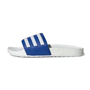 Adidas Adilette Boost Slide Men's Flipflop with Blue and White Strap, Comfortable Rubber Material, Classic Design