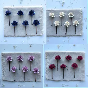 Rose Hair Clips Prom Hair pins Rose Hair Accessories