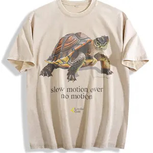 Slow Motion Turtle Shirt - Casual Cotton Retro T-Shirt with Vintage Graphic Design for Men and Womenmen gifts,graphic tees