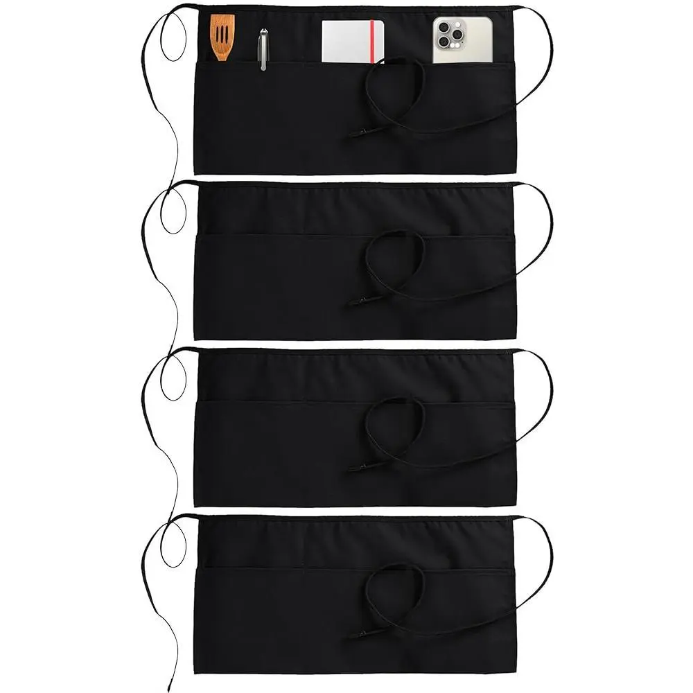 Black, 24x12 Inches (Pack of 4)