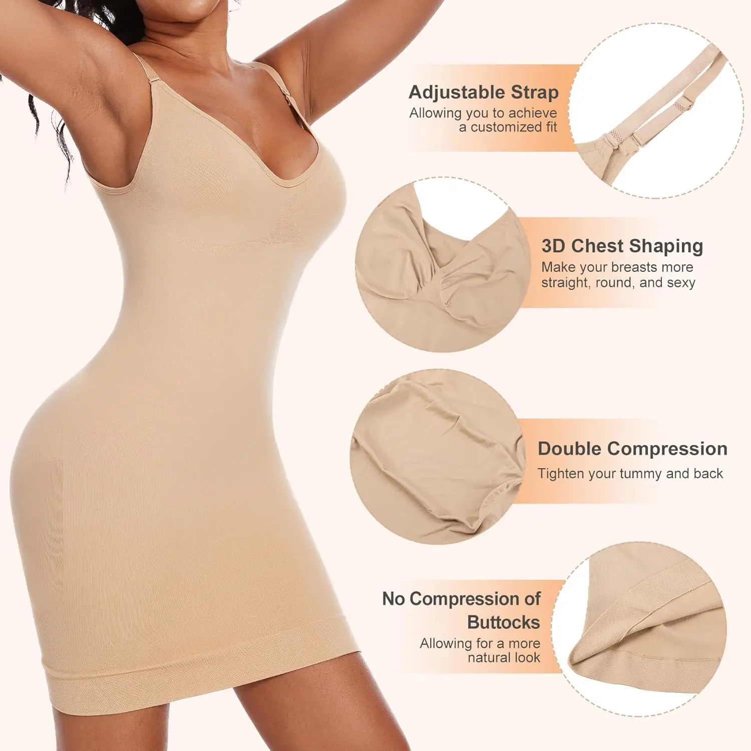 Strapless Shapewear Dress Full Slip Dress for Women Body Shaper Under Dresses Tummy Control Dress, Elegant Ladies Shapewear Under Dresses Body Shaper - TikTok Shop Strapless Shapewear Dress Full Slip Dress for Women Body Shaper Under Dresses Tummy Control Dress, Elegant Ladies Shapewear Under Dresses Body Shaper - TikTok Shop