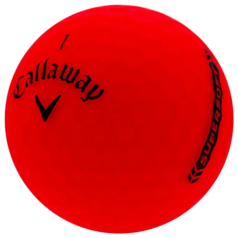 Callaway Supersoft Matte Red - Mint Golf Balls