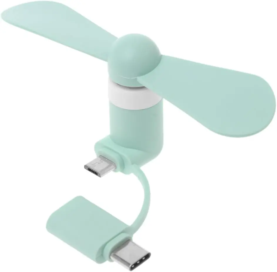 Cell Phone Fan,2 In 1 Type C USB Fan,Ventilador Para Celular,For Type-C USB -C For Smart Cell Phone Cooling Fans