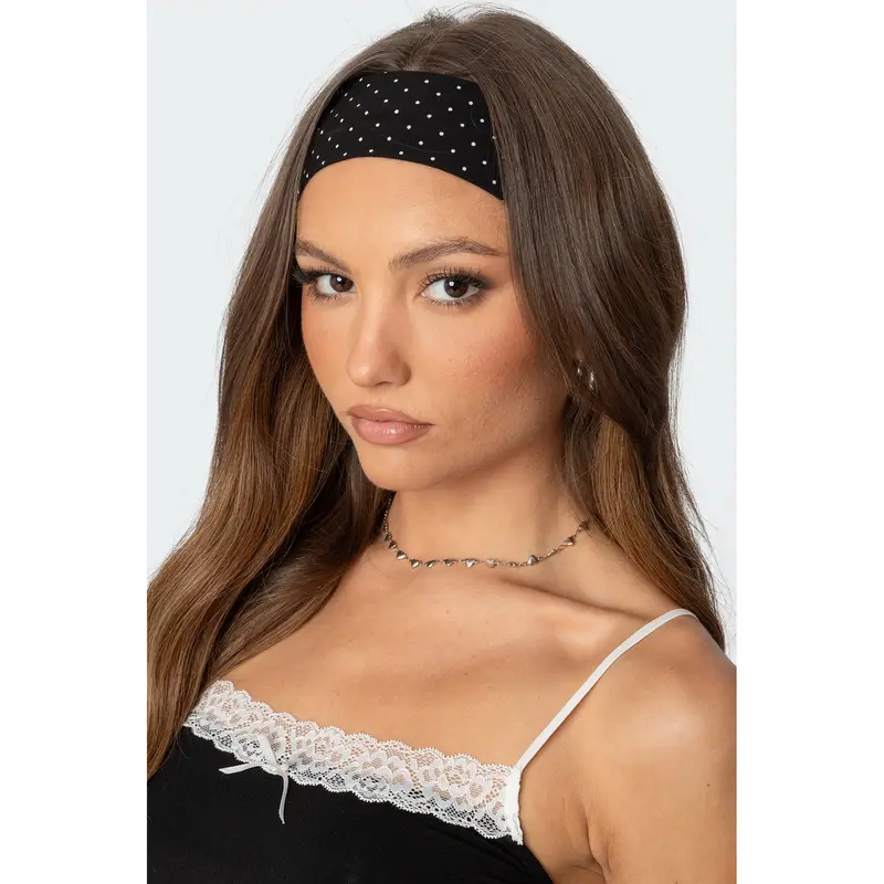 Polka Dot Printed Headband