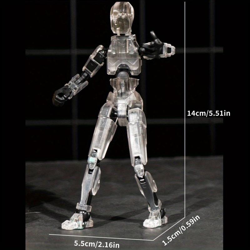 Titan 13 Action Figure Set, 5 Multi-Jointed Robot Models, Dynamic Poses, Detailed Design, Perfect for Collecting and Desktop Decoration, Action Figures Set