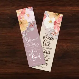Bible Verse Metal Bookmark with Colored Tassel bookmarks bible accessory decorative bookmark